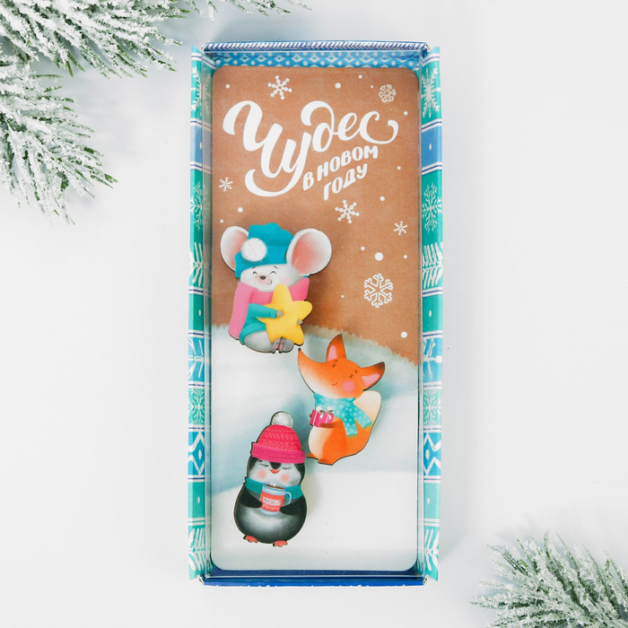 Набор значков «Чудес в Новом году» | Micio