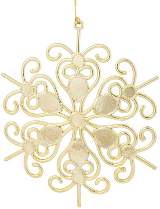 Украшение подвесное «Снежинка кружевная» | Феникс Презент