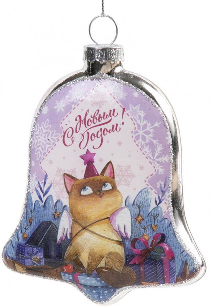 Украшение подвесное «Котик на подарках» | Феникс Презент