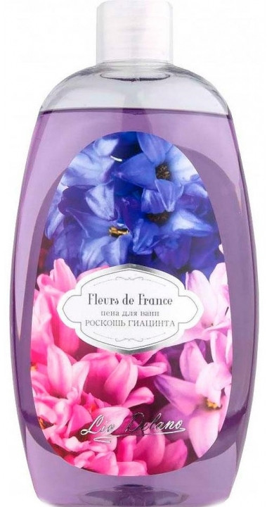 Пена для ванн «Роскошь гиацинта» | Fleurs de France | Liv Delano