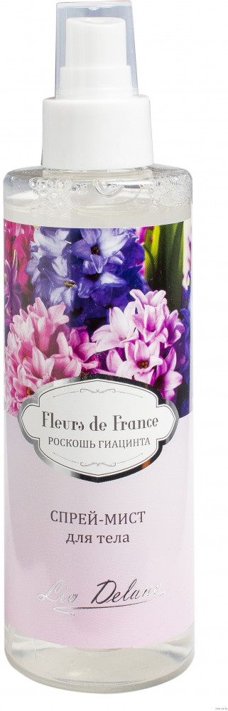 Спрей-мист для тела «Роскошь гиацинта» | Fleurs de France | Liv Delano