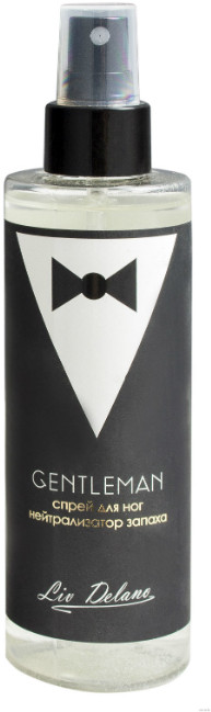 Спрей-нейтрализатор запаха для ног | Gentleman | Liv Delano