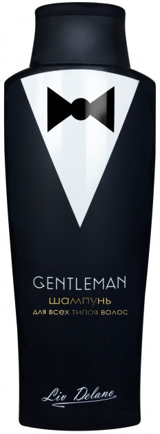 Шампунь для всех типов волос мужской | Gentleman | Liv Delano