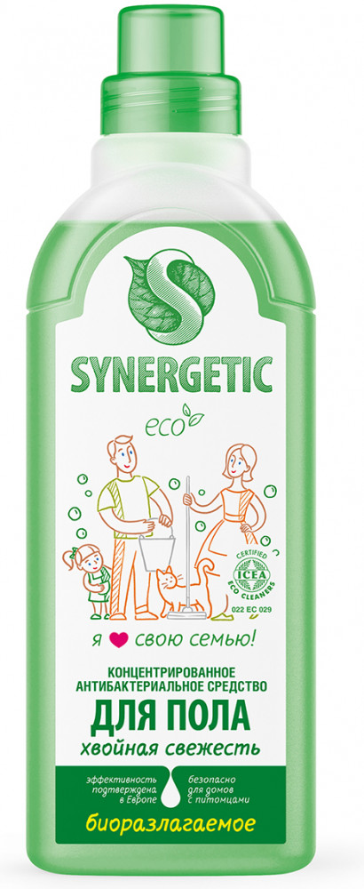 Средство для мытья пола «Хвойная свежесть» | Synergetic