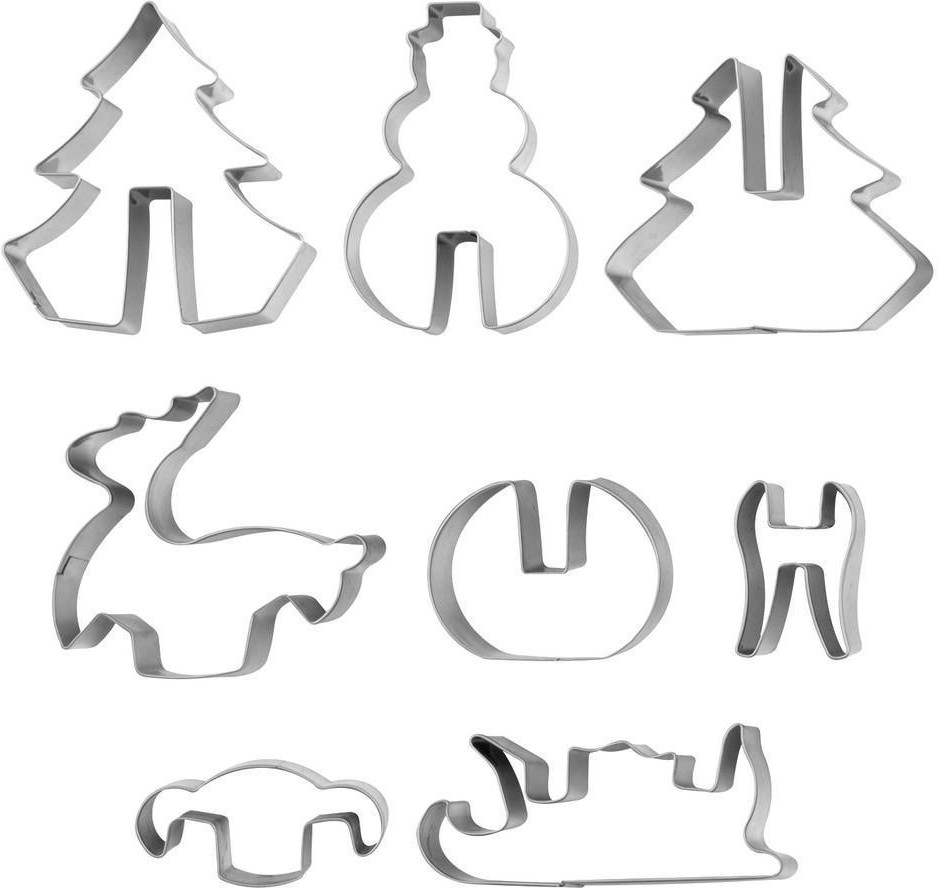 Набор кулинарных форм «Новогодний сюрприз» | Мультидом Трейдинг