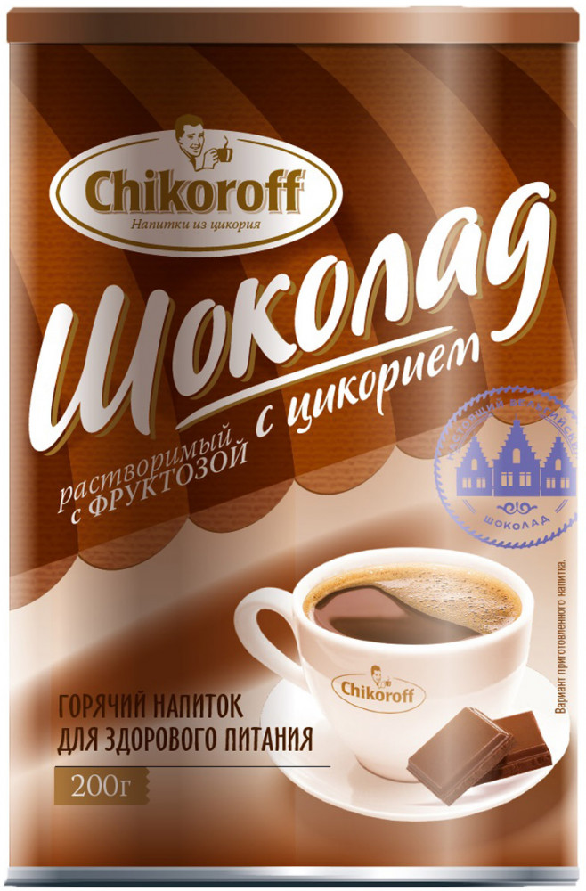 Цикорий растворимый с фруктозой «Шоколад» | Chikoroff