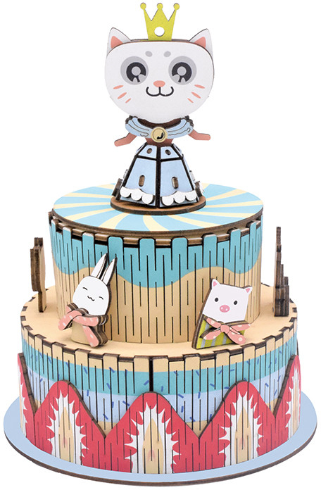 Пазл 3D «Кошка-принцесса» | Oray