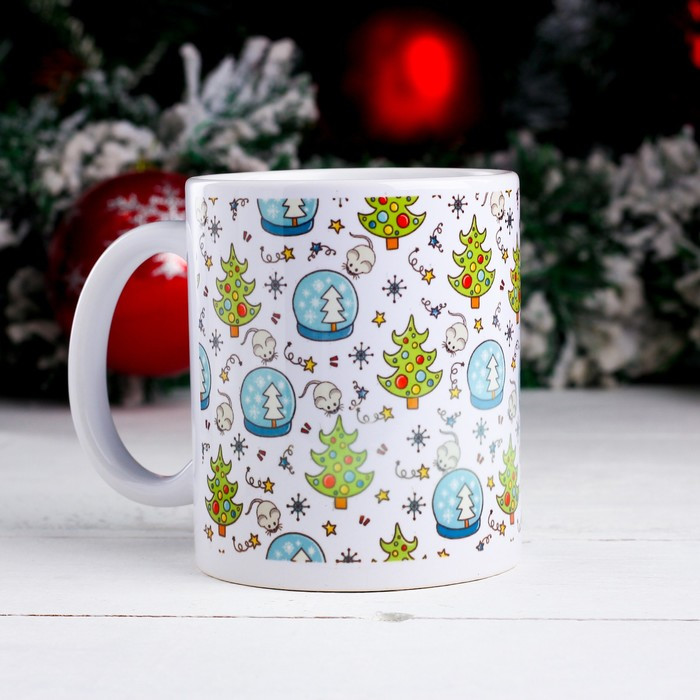 Кружка «Мышата с шариком»