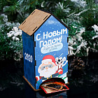 Домик чайный «С Новым Годом. Будь на волне успеха»