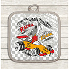 Прихватка «Гонщики»