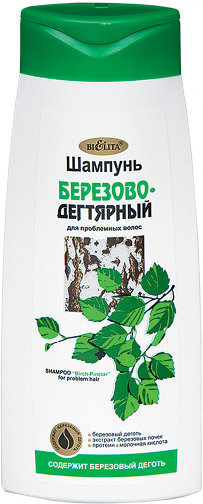 Шампунь для волос березово-дегтярный | Bielita