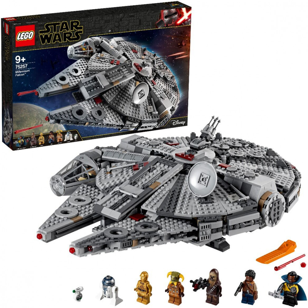 Конструктор Star Wars: Звездные войны 75257 Сокол Тысячелетия. Millennium Falcon | LEGO Star Wars: Звездные войны | LEGO (ЛЕГО)
