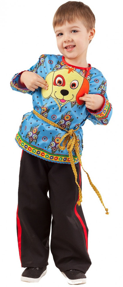 Костюм карнавальный для мальчиков «Собака Филя» | Русские сказки | Пуговка