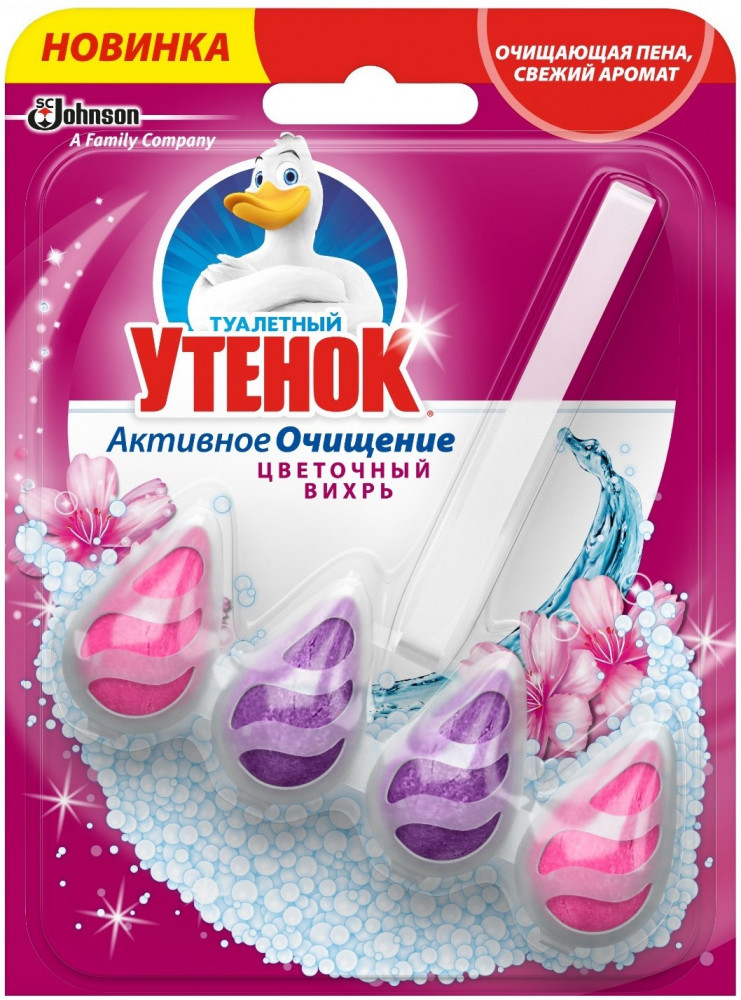 Блок для унитаза подвесной «Активное очищение» | SC Johnson