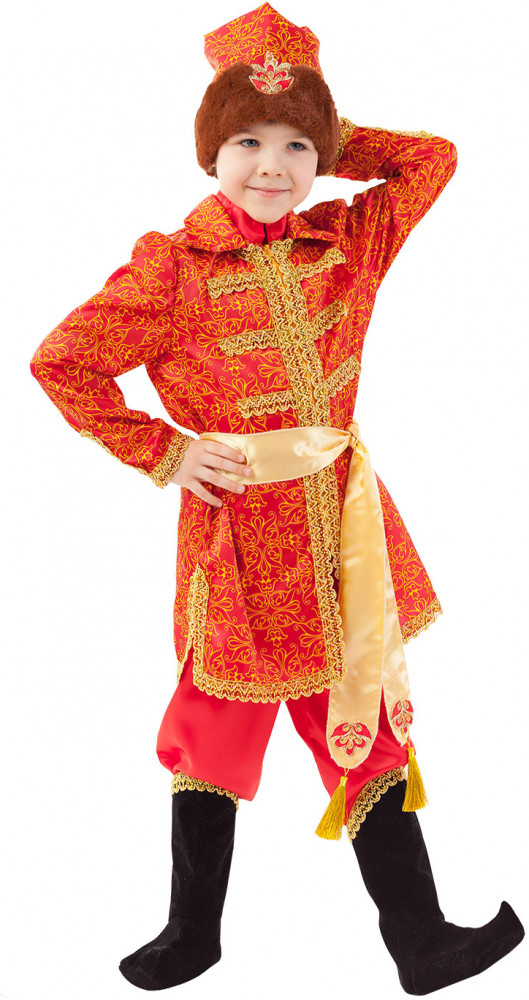 Костюм карнавальный для мальчиков «Царевич Елисей» | Русские сказки | Пуговка