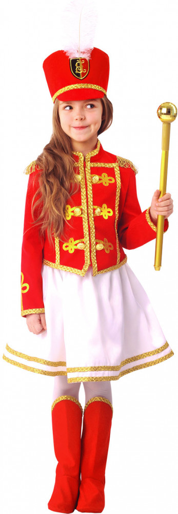 Костюм карнавальный для девочек «Мажоретка» | Русские сказки | Пуговка