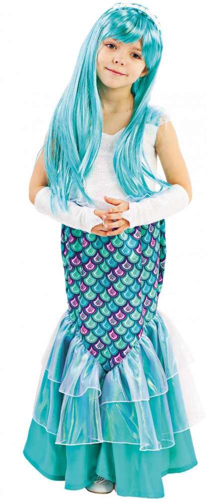Костюм карнавальный для девочек «Русалка» | Сказочный маскарад | Пуговка