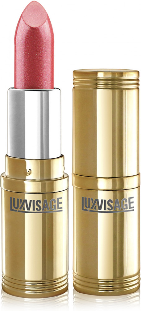 Помада для губ перламутровая с глянцевым блеском, тон 18 | LuxVisage