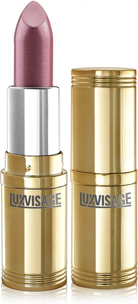 Помада для губ перламутровая с глянцевым блеском, тон 21 | LuxVisage