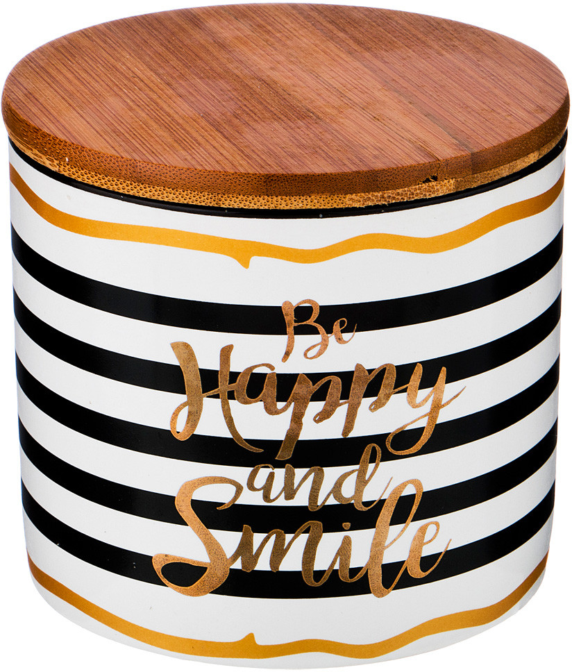 Банка для сыпучих продуктов | Happy star | Lefard