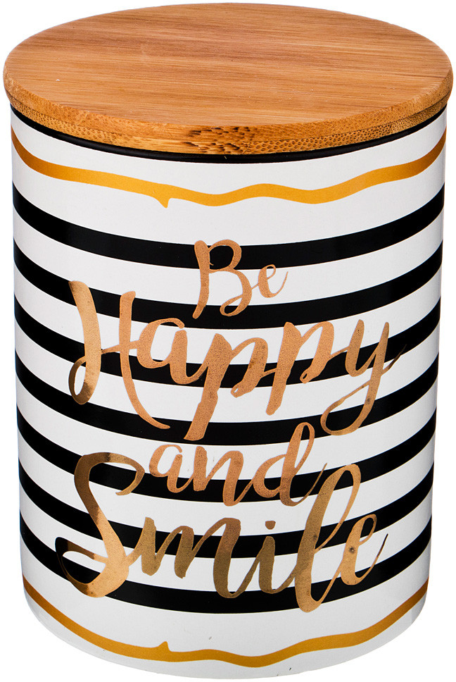 Банка для сыпучих продуктов | Happy star | Lefard