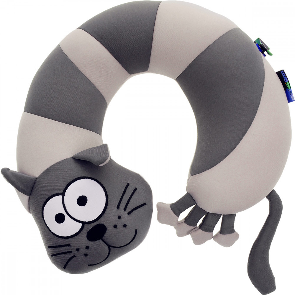 Подушка-подголовник «Кот» | Antistress | MaxiToys