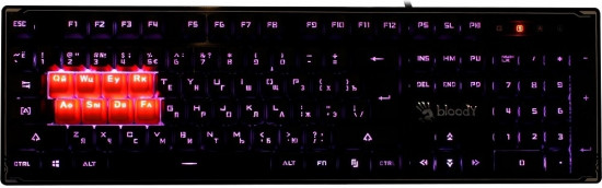 Клавиатура игровая A4Tech Bloody B3370R