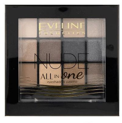 Палетка для макияжа, оттенок № 1 Nude | All in One | Eveline Cosmetics