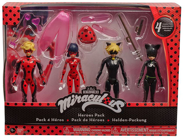 Набор фигурок «Леди Баг» | Ladybug | MC Basir