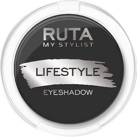 Тени для век «Lifestyle», оттенок 02 Черный бархат | RUTA