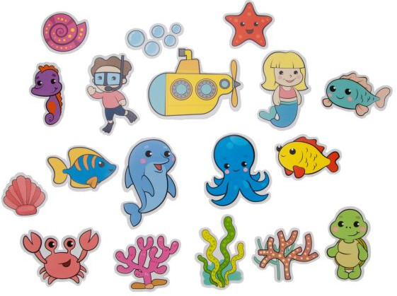 Набор стикеров для купания «Океан» | Жирафики