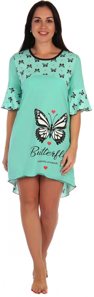 Сорочка женская «Баттерфляй» | Lovetex.store