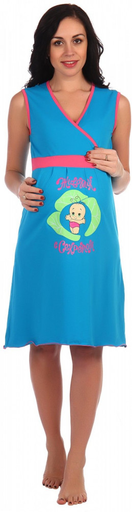 Сорочка женская «Счастье» | Lovetex.store