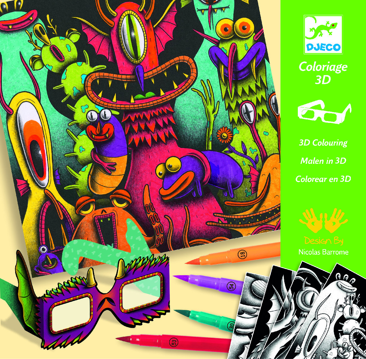 Набор для творчества «Вибли-Вобли» | Djeco