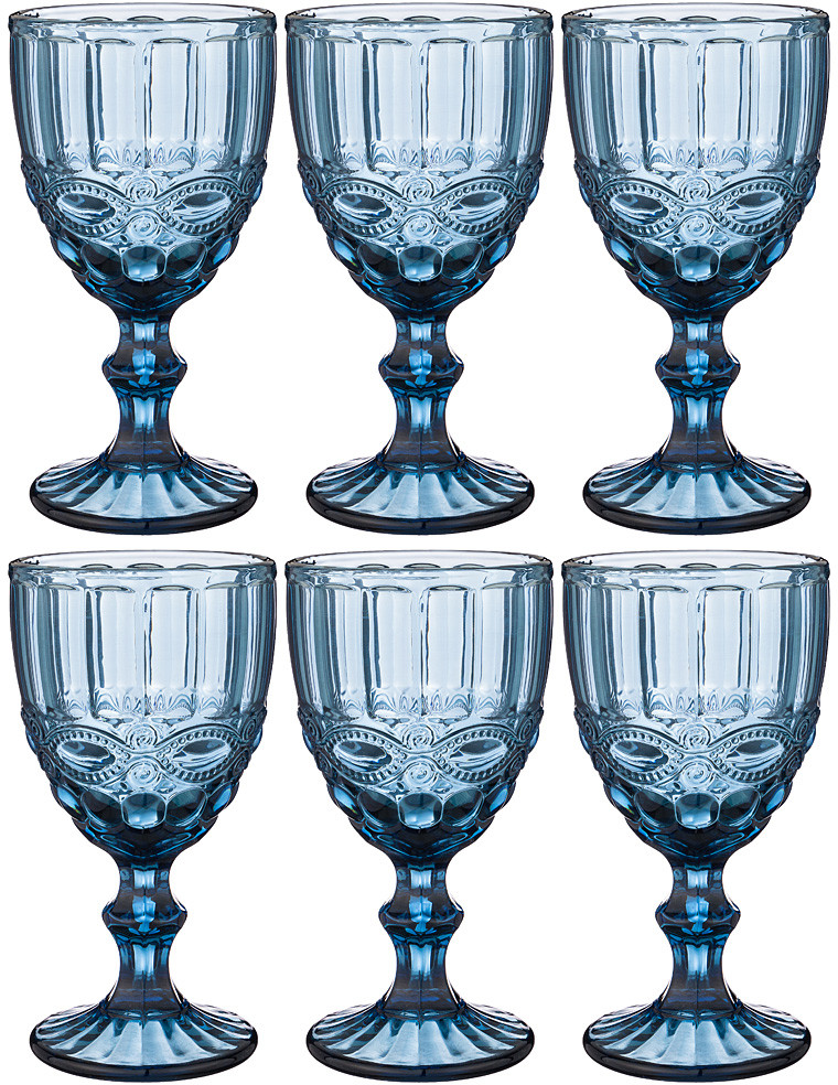 Набор бокалов для вина «Серпентина» | Muza Color | Lefard