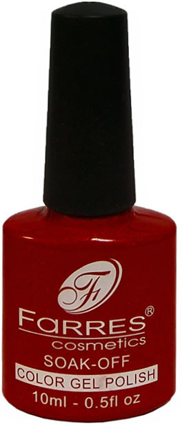 Гель-лак для ногтей, оттенок 001 | Color Gel Polish | Farres