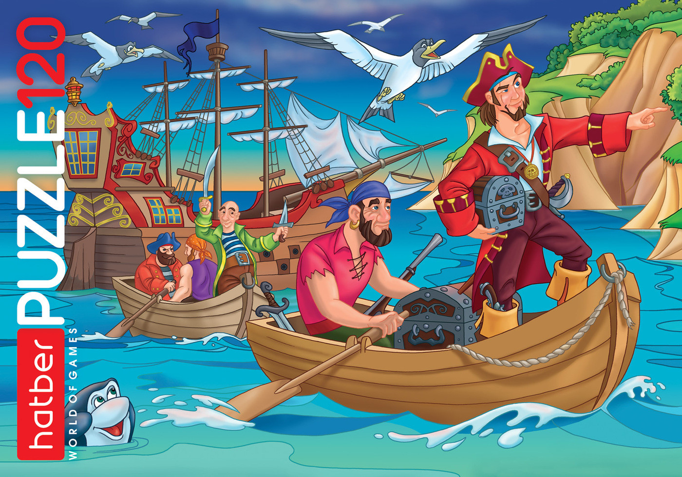 Пазл «Пиратские приключения» | Hatber