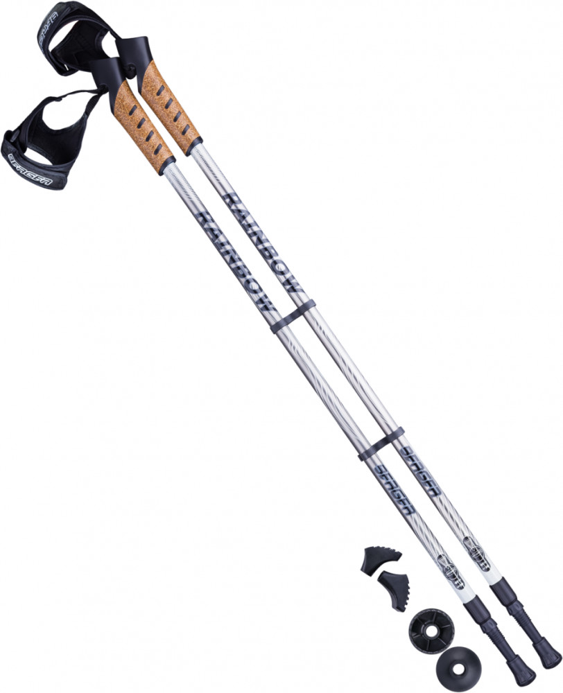 Палки для скандинавской ходьбы | Rainbow | Berger