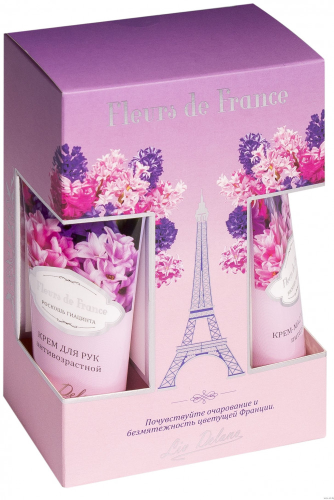 Набор подарочный «Роскошь гиацинта» | Fleurs de France | Liv Delano