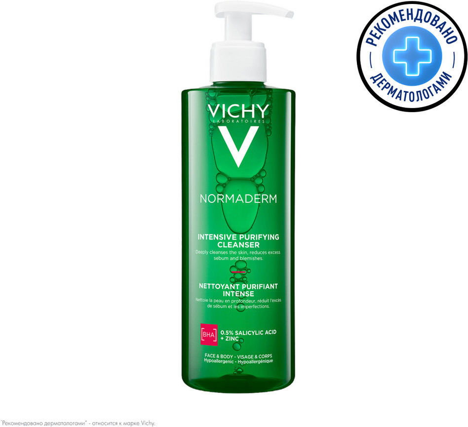NORMADERM Интенсивно очищающий гель для лица и тела | Normaderm | Vichy