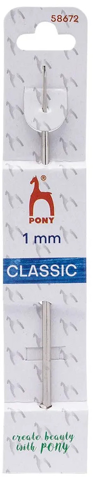 Крючок для работы с тонкой пряжей и нитками | Pony