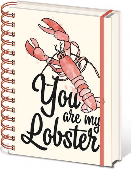 Книга для записей «You are my Lobster»