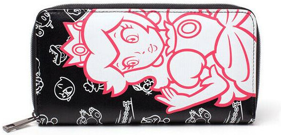 Кошелек «Peach Allaround Zipper Bifold Girls Wallet» | Nintendo | ABYstyle