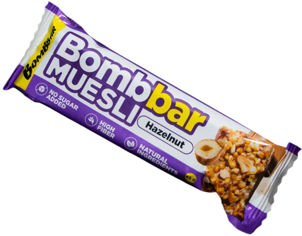 Батончик мультизлаковый с фундуком | Bombbar