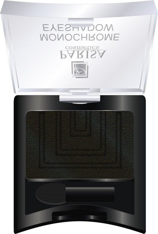 Тени для век «MonoChrome», оттенок 08 Черный перламутр | Parisa Cosmetics