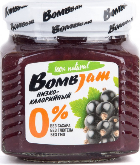 Джем низкокалорийный со вкусом черной смородины