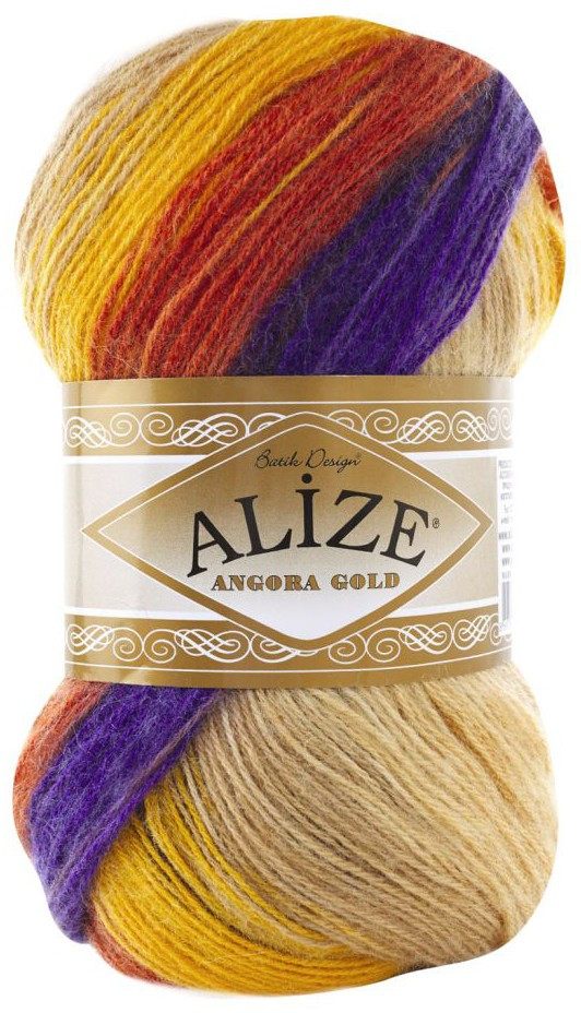 Пряжа для вязания «Angora Gold» | Batik Design | Alize