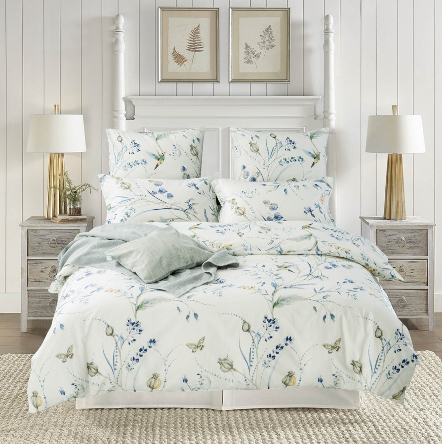 Комплект постельного белья (2-спальный, поплин, 2 наволочки 70×70) | Поплин | Сайлид-текстиль