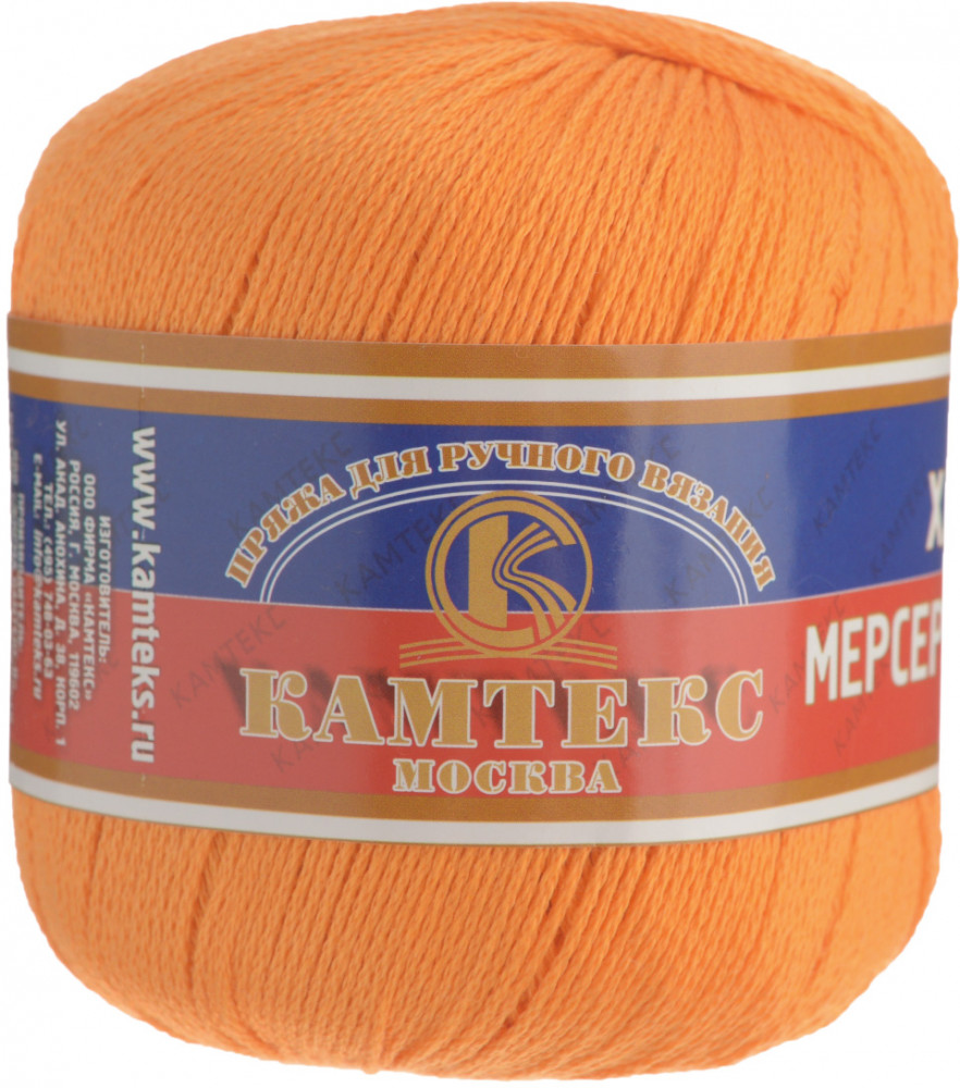Пряжа для вязания «Хлопок мерсеризованный» | Хлопок мерсеризованный | Камтекс