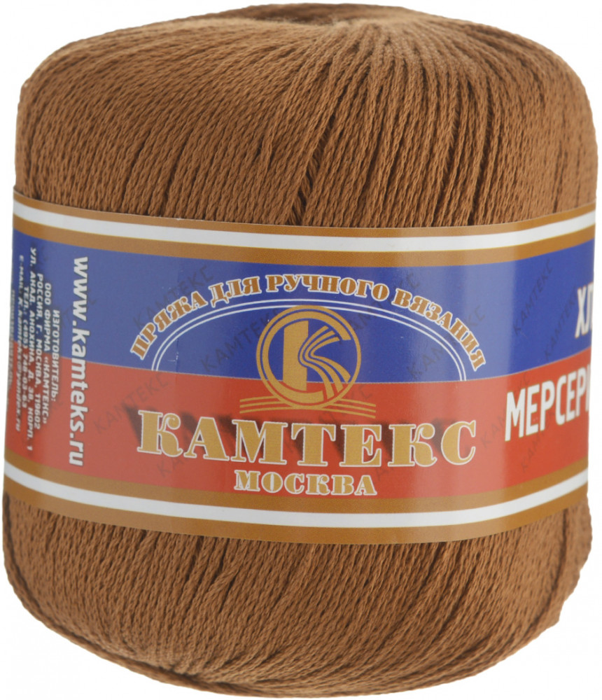 Пряжа для вязания «Хлопок мерсеризованный» | Хлопок мерсеризованный | Камтекс